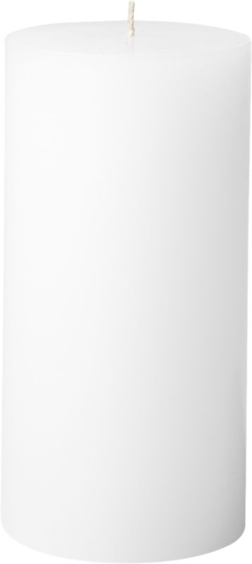 3"x9" White Pillar Candle - Image 5
