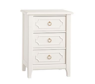 Ava Regency Nightstand, Simply White, In-Home Delivery - Image 0