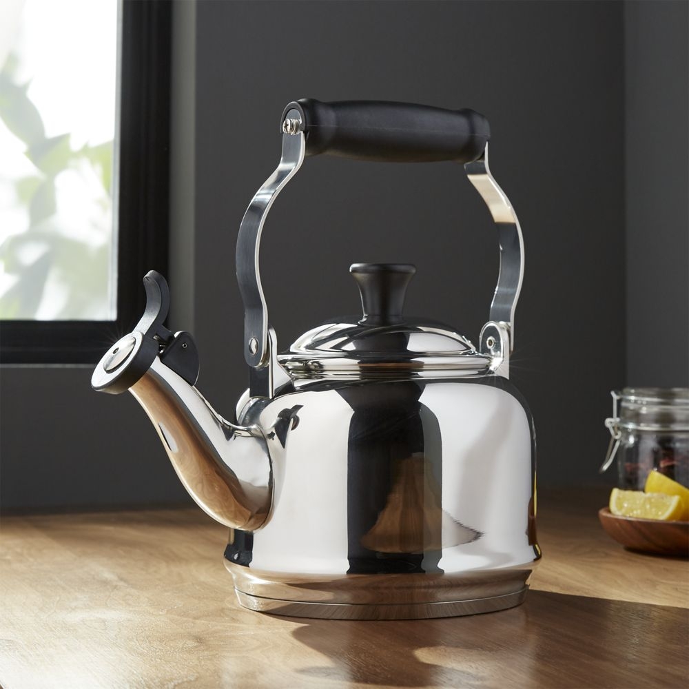 Le Creuset ® 1.25 qt. Demi Stainless Steel Whistling Tea Kettle - Image 0