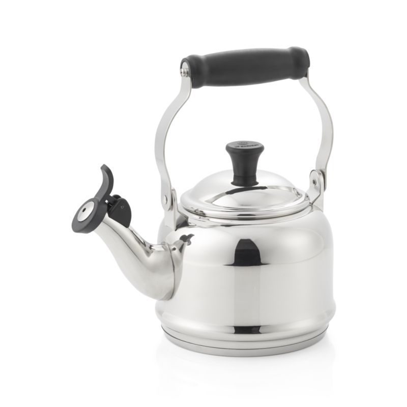 Le Creuset ® 1.25 qt. Demi Stainless Steel Whistling Tea Kettle - Image 1