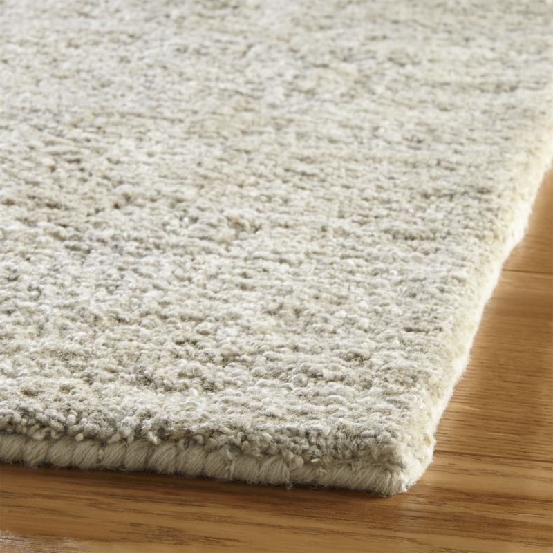 Alvarez Classic Wool Blend Cream Hand-Tufted Rug 6'x9' - Image 2