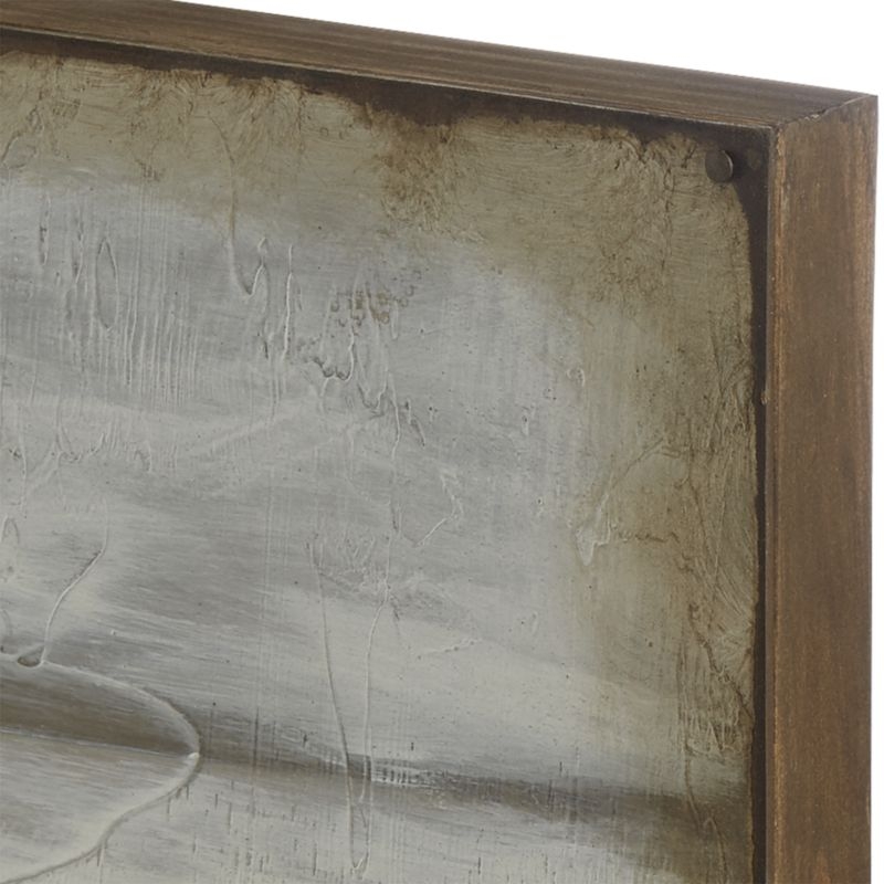 "Haze I" Panel Hand-Painted Reproduction Wood Panel Wall Art 20"x20" - Image 2