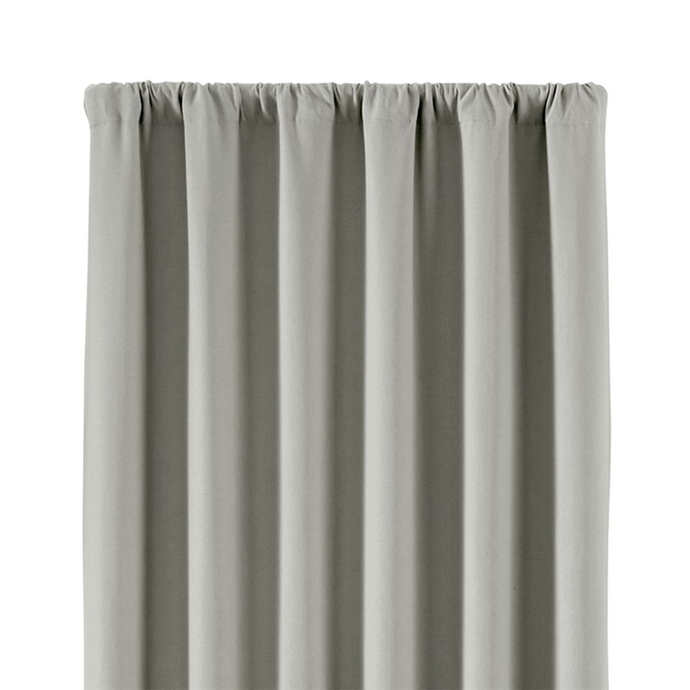 Wallace 52"x96" Grey Blackout Curtain Panel - Image 0
