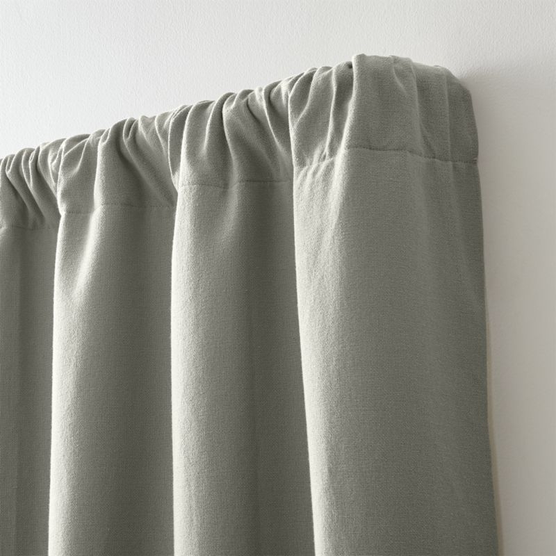 Wallace 52"x96" Grey Blackout Curtain Panel - Image 4