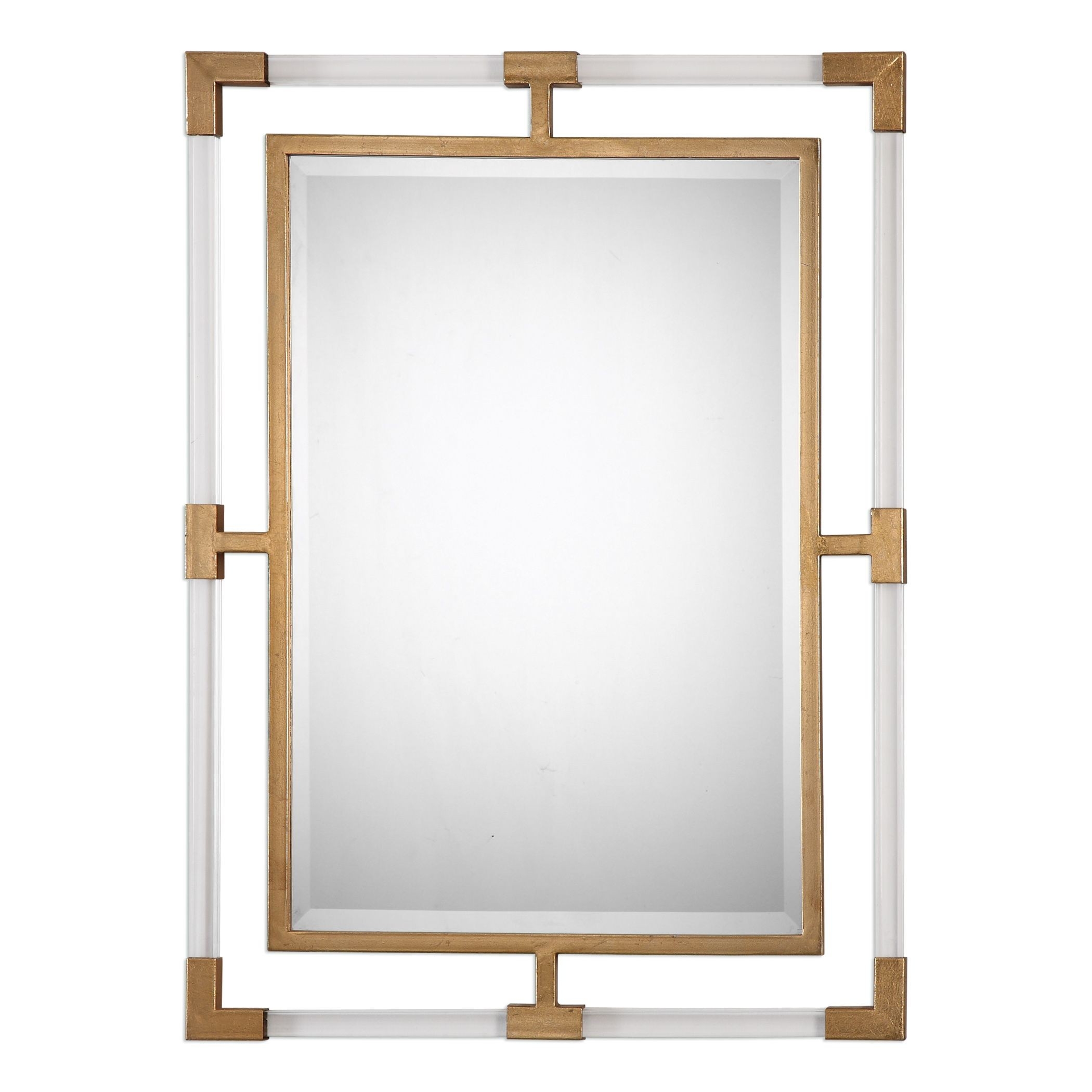 Structure Mirror, Gold - Image 0