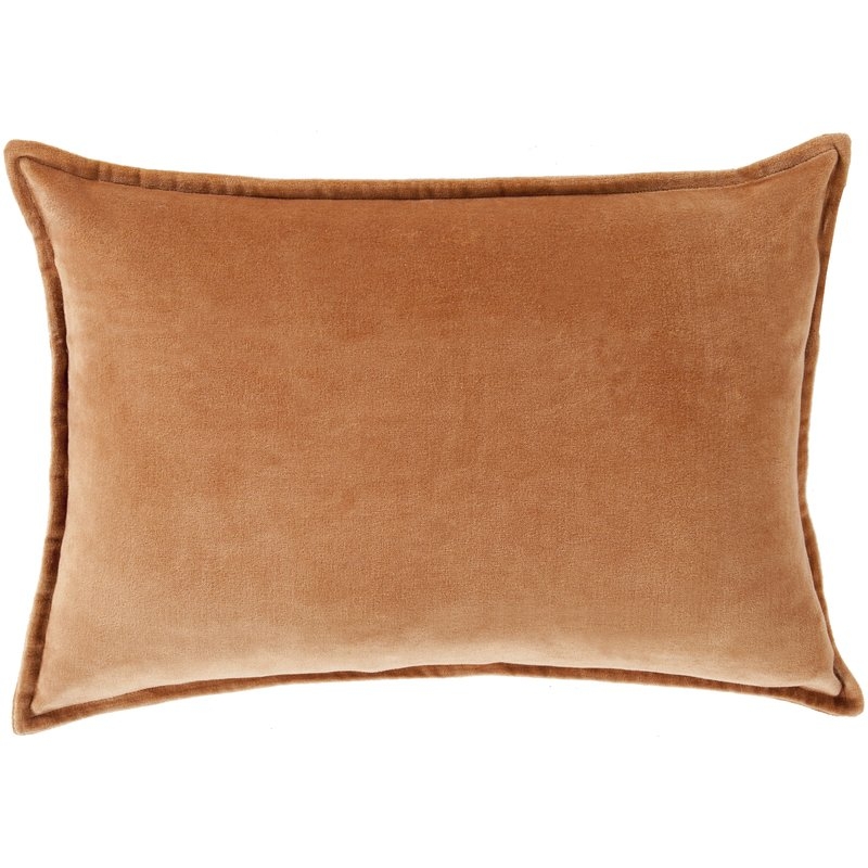 Jaycee Cotton Lumbar Pillow - Orange - Image 0