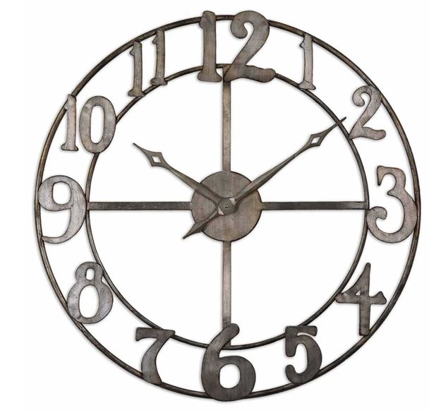 Delevan 32" Metal Clock - Image 0