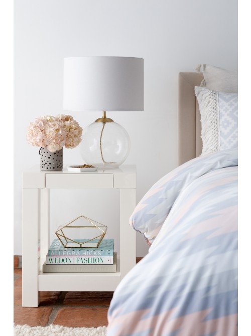 Cupcakes and Cashmere Seeded Glass Table Lamp - Image 1