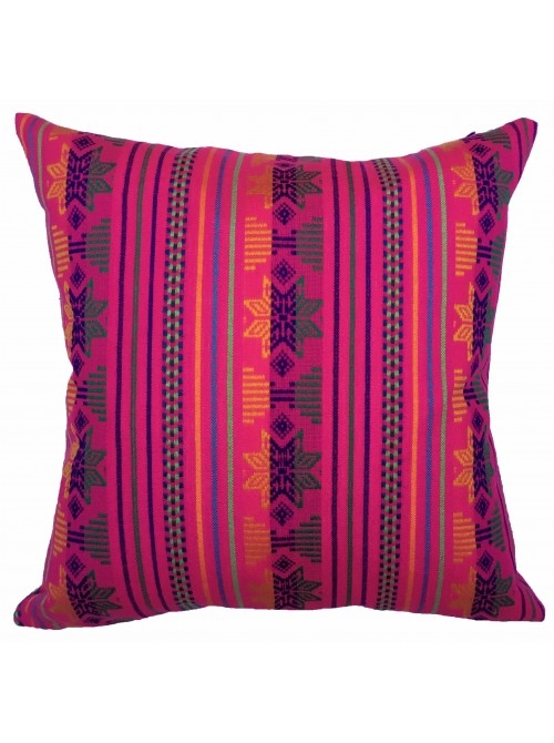 Tikal Pillow, Pink - Image 0