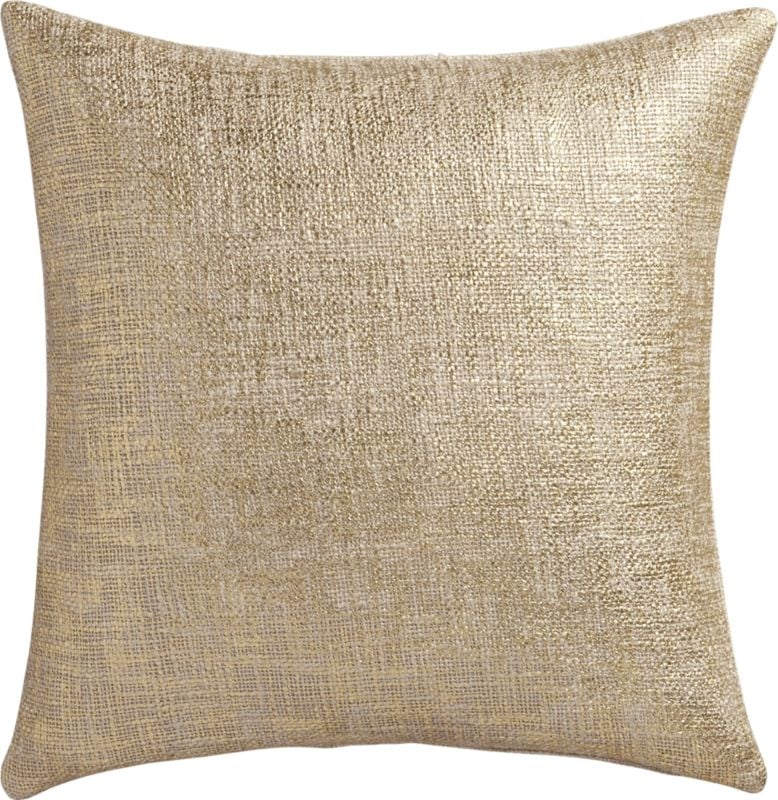 glitterati gold 23" pillow - Image 1