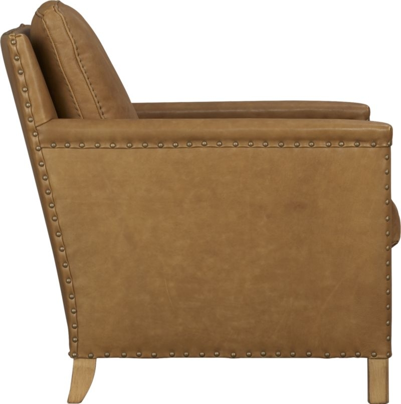 Trevor Leather Chair - Image 2