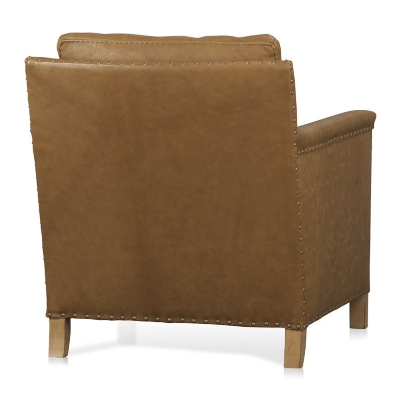 Trevor Leather Chair - Image 4