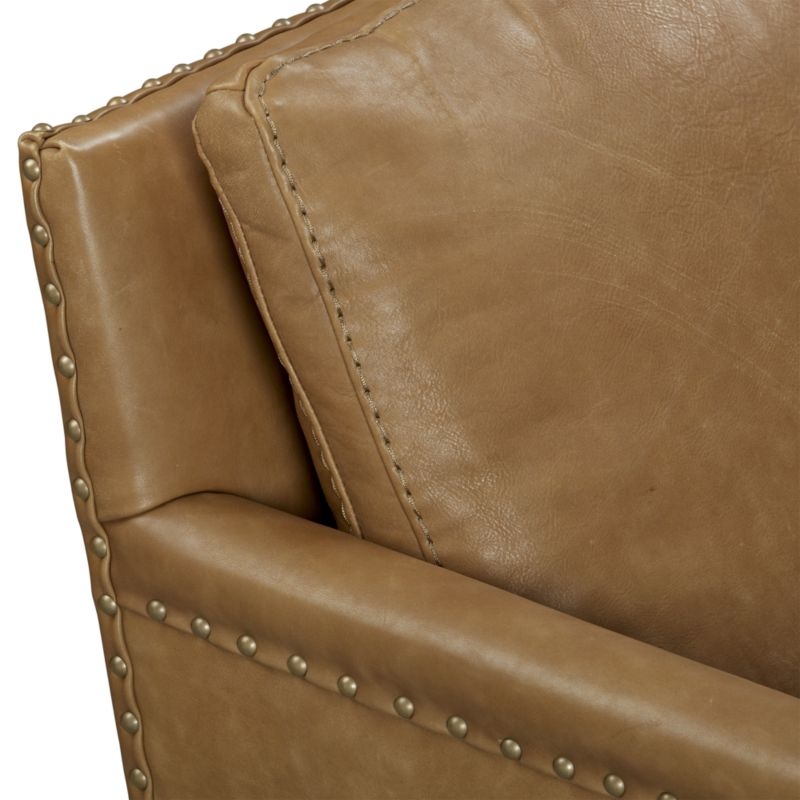 Trevor Leather Chair - Image 5