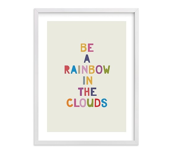 Rainbow In A Cloud Wall Art By Minted - Image 0