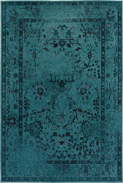 Kuma Rug Turquoise 5'3", 7'6" - Image 0