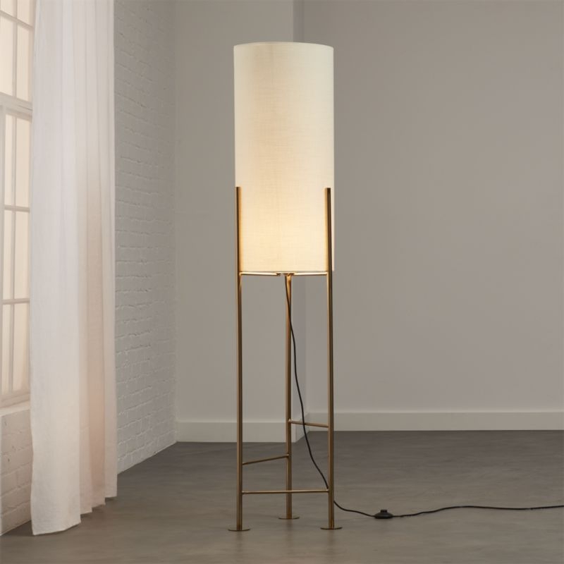 Haus White Floor Lamp - Image 1