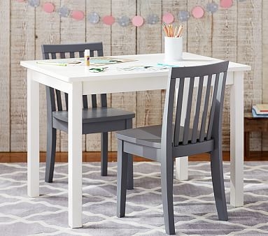 Carolina Small Play Table, Charcoal - Image 1