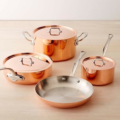 Mauviel Copper Triply 7-Piece Cookware Set - Image 0