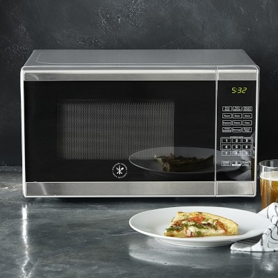 Williams Sonoma Open Kitchen Stainless-Steel Microwave - Image 0