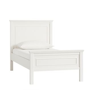 Fillmore Low Footboard Bed, Twin, Simply White - Image 0