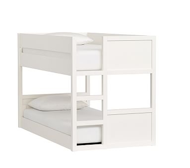 Camden Low Bunk Bed, Simply White - Image 0