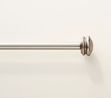 Metal Rod, 28-48 Inches, Nickel - Image 0