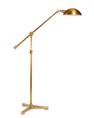 Sullivan Task Floor Lamp, Antique Brass, Set of 2 - Image 0