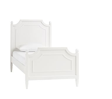 Ava Regency Queen Bed, Simply White - Image 0