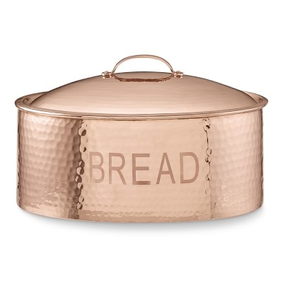 Hammered Copper Bread Box - Image 0