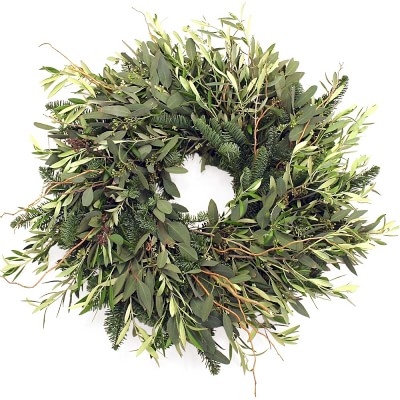 Wild Olive Wreath, 22" - Image 0