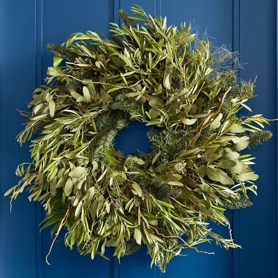 Wild Olive Wreath, 22" - Image 1