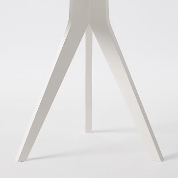 Tripod Table, White Lacquer - Image 2