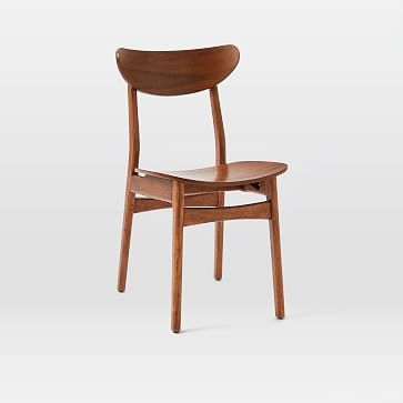 Classic Cafe Dining Chair, Walnut, Individual - Image 1