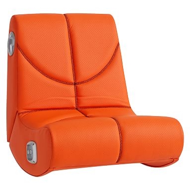 NBA Mini Rocker Speaker Chair, Orange - Image 0