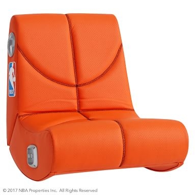 NBA Mini Gaming Chair, Orange - Image 1