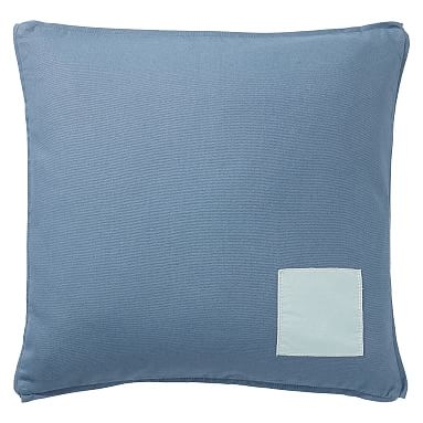 Classic Canvas Pillow Cover, 18x18, Slate Blue - Image 0