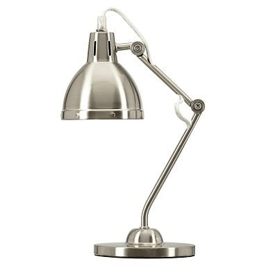 Penn Task Lamp, Brushed Nickel - Image 0