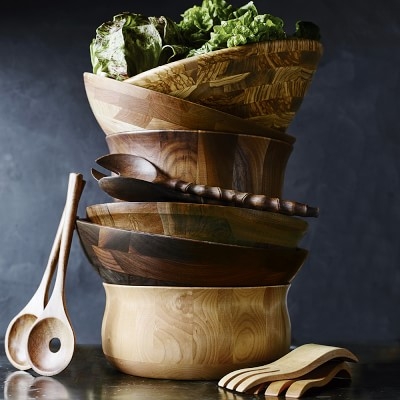 Providence Wood Serve Bowl - Image 1