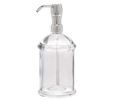 Classic Handcrafted Glass Soap/Lotion Pump - Image 1