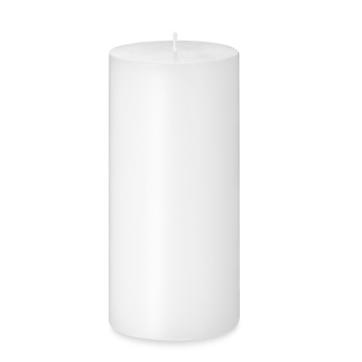 Pillar Candle, White, 3" X 6" - Image 0