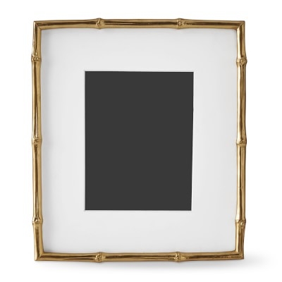 AERIN Gilded Bamboo Gallery Frame, 8" X 10" - Image 0