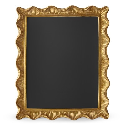 AERIN Gold Scalloped Gallery Frame, 11" X 14" - Image 0