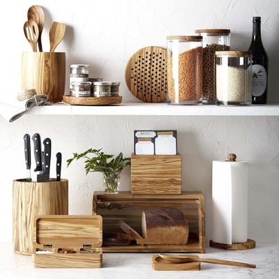 Olivewood Breadbox - Image 1