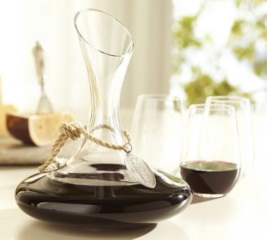 Vino Hand-blown Glass Wine Decanter - Image 1