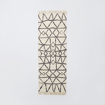 Torres Wool Kilim, 9'x12', Iron - Image 2