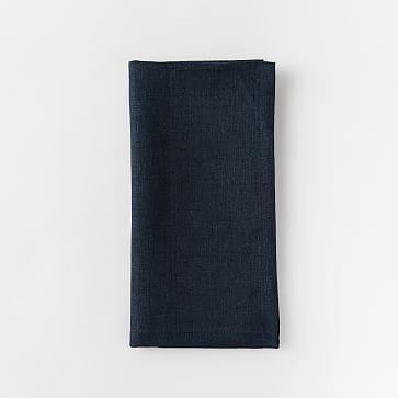 Belgian Linen Napkin, Set of 4, Solid, Flax - Image 2