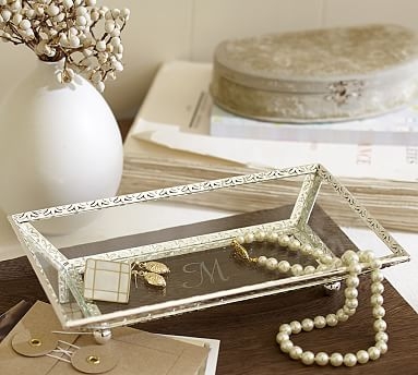 Antique Silver Jewelery Display Tray - Image 0