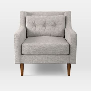 Crosby Arm Chair, Twill, Wheat - Image 0