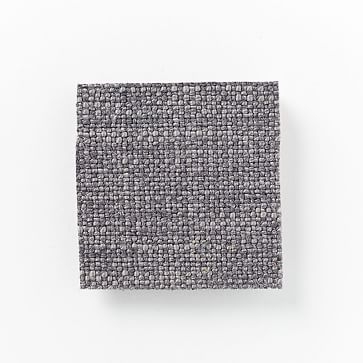 Upholstery Fabric by the Yard, Linen Weave, Steel Gray - Image 1