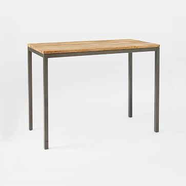 Box Frame Dining Table - 48" Counter, Raw Mango - Image 0